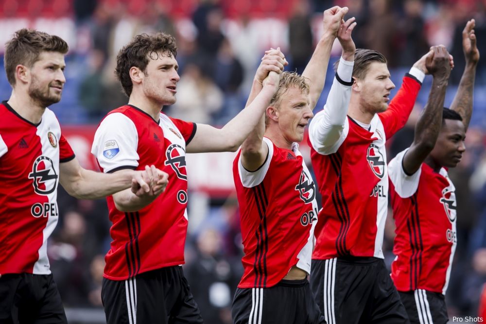 Feyenoord speelt vijf keer uit na Europese wedstrijd