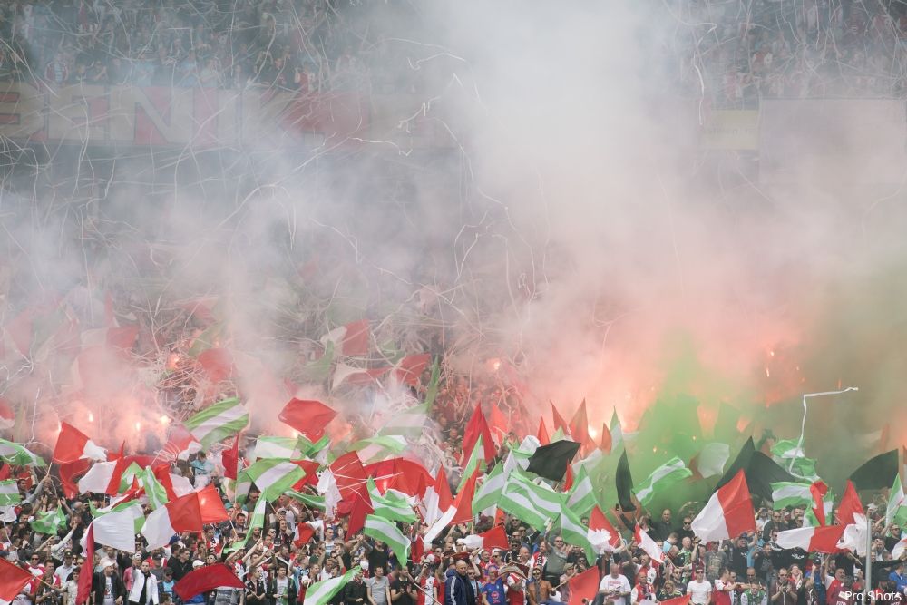 Feyenoord ook tegen NAC Breda in uitverkochte Kuip