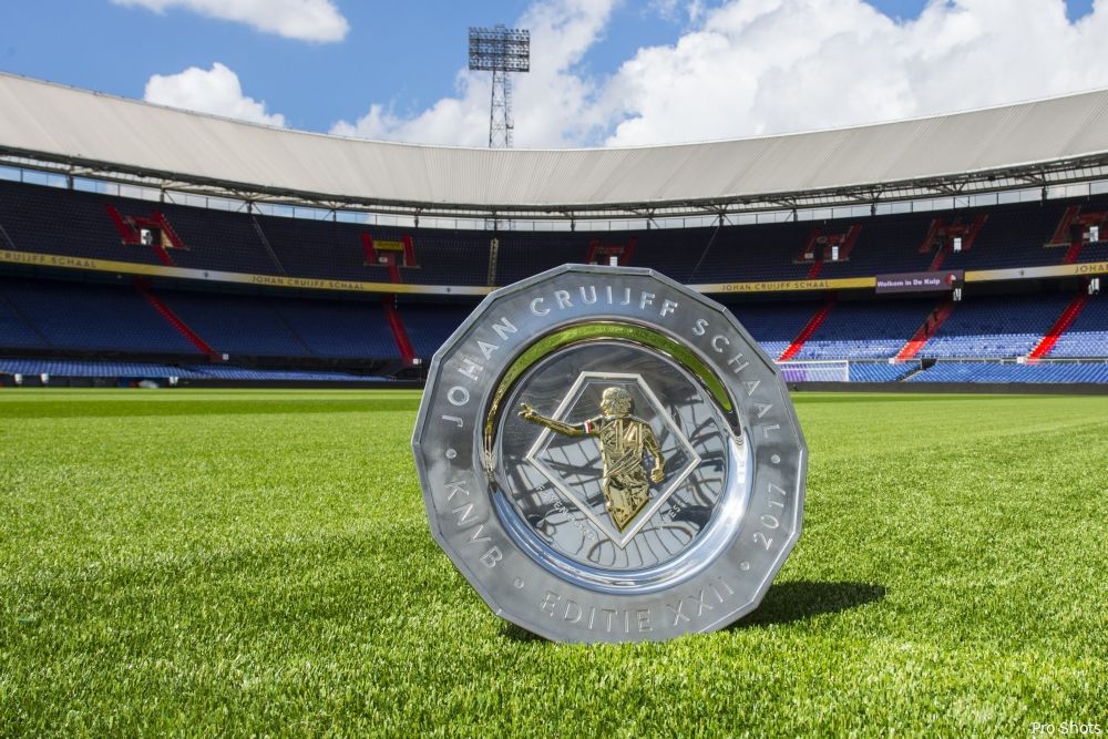 Feyenoord gaat voor derde Johan Cruijff Schaal uit historie