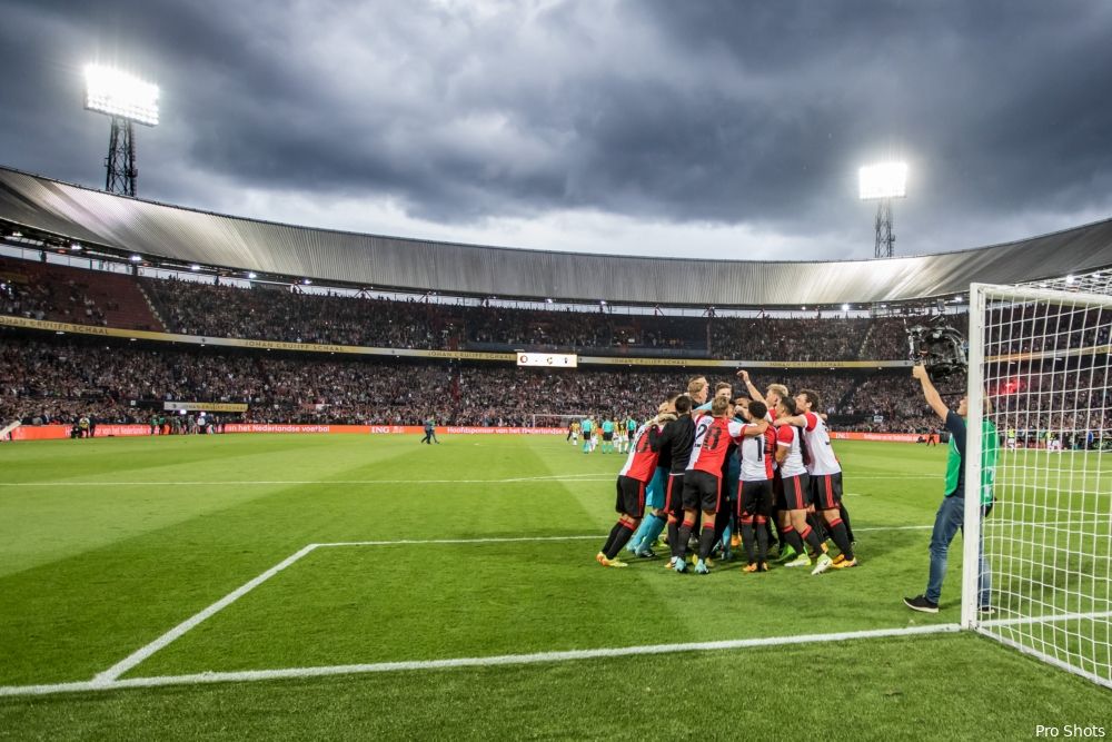 ''Prolongatie titel is voorlopig onmogelijk voor Feyenoord''