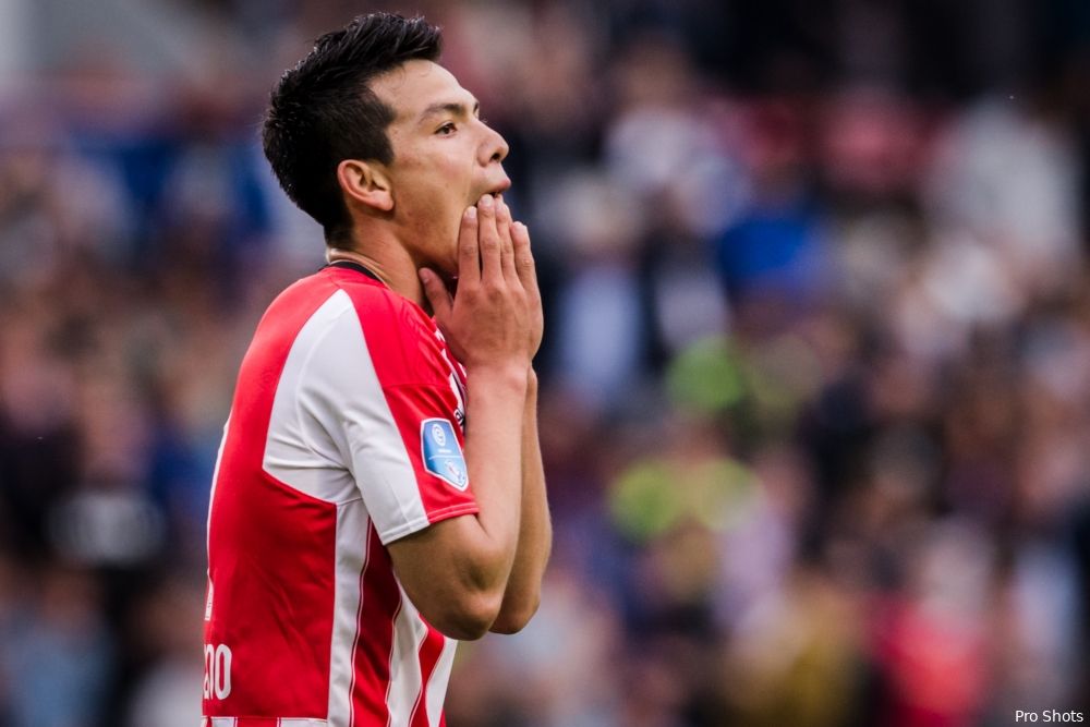 Lozano mist definitief duel tegen Feyenoord