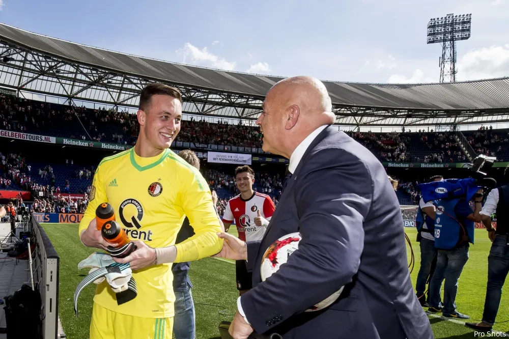 ''Hij is van kleins af aan supporter, we zijn blij met hem''
