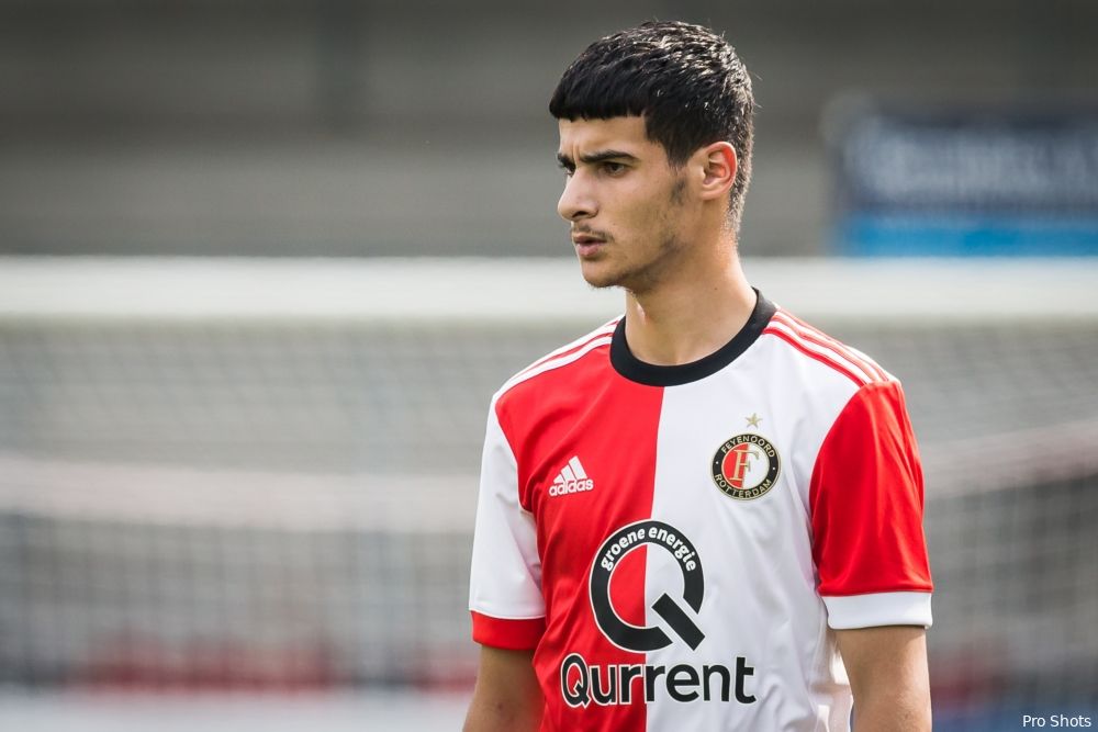 'Feyenoord-talent El Hankouri ziet verhuur niet zitten'