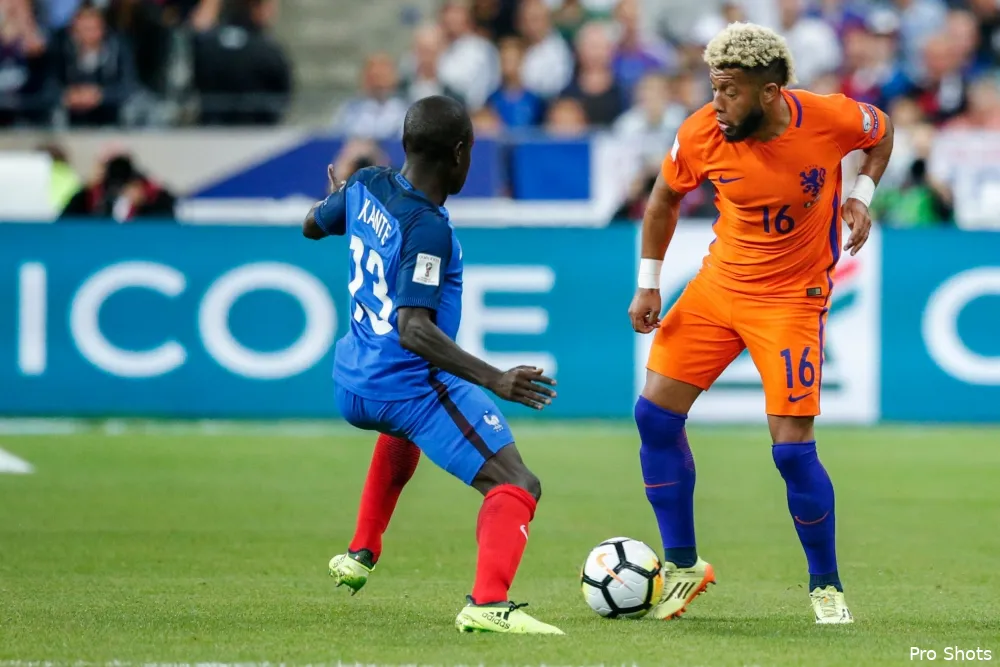 Invaller Tonny Vilhena verliest met Oranje