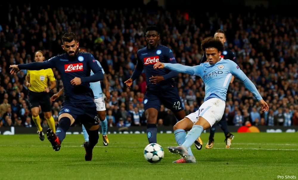 Groep F: Manchester City wint van SSC Napoli