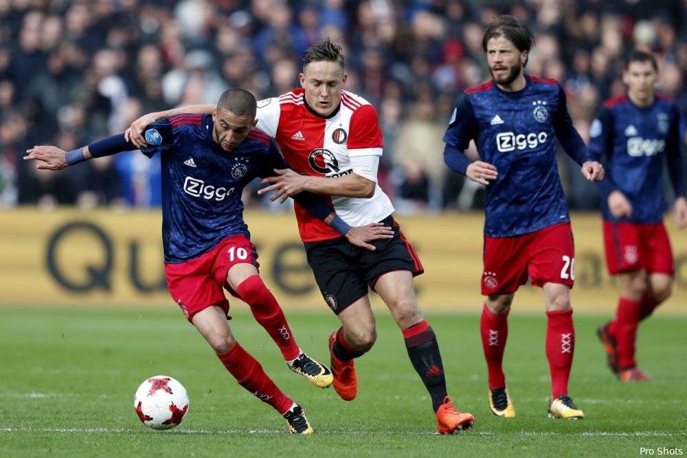 ''Ik denk dat Feyenoord het Ajax echt lastig gaat maken''