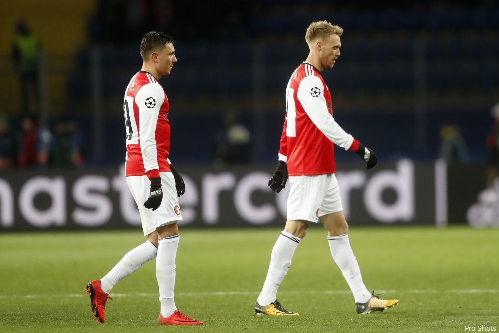 Groep F: Feyenoord uitgeschakeld in de Champions League