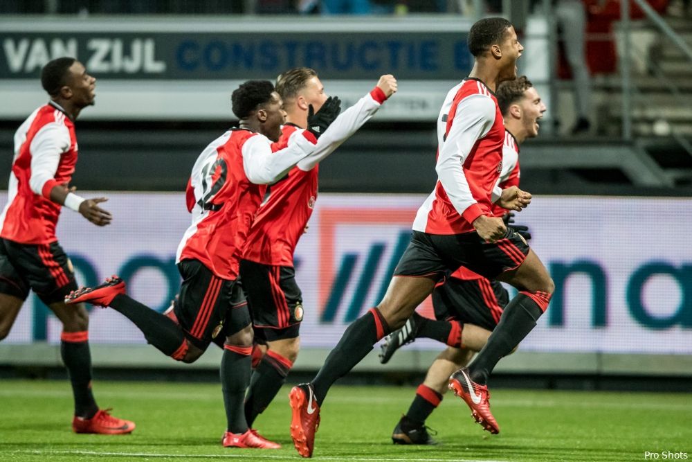 Feyenoord Onder 19 reist met 21 spelers richting Londen