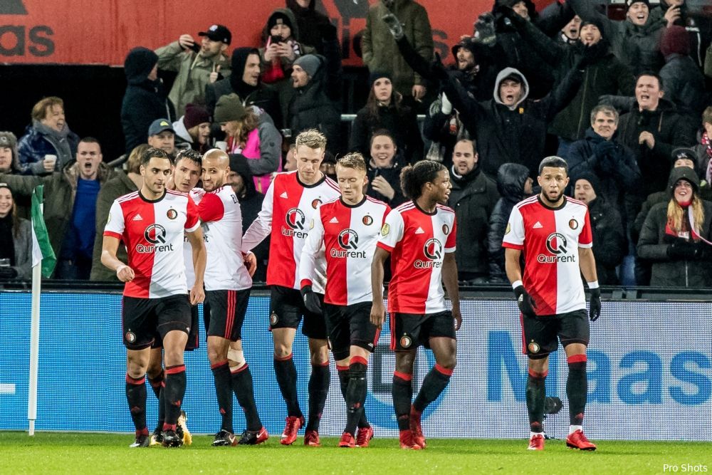 Voorspel de eindstand en ruststand van Sparta - Feyenoord