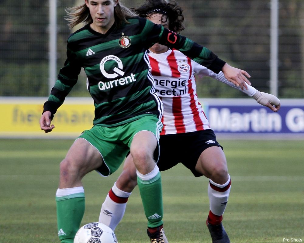 Jong Feyenoord verliest oefenwedstrijd van ASWH