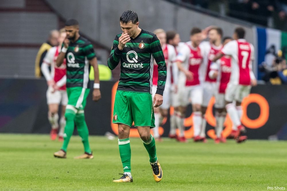 Eredivisie: Feyenoord blijft op de vijfde plek staan