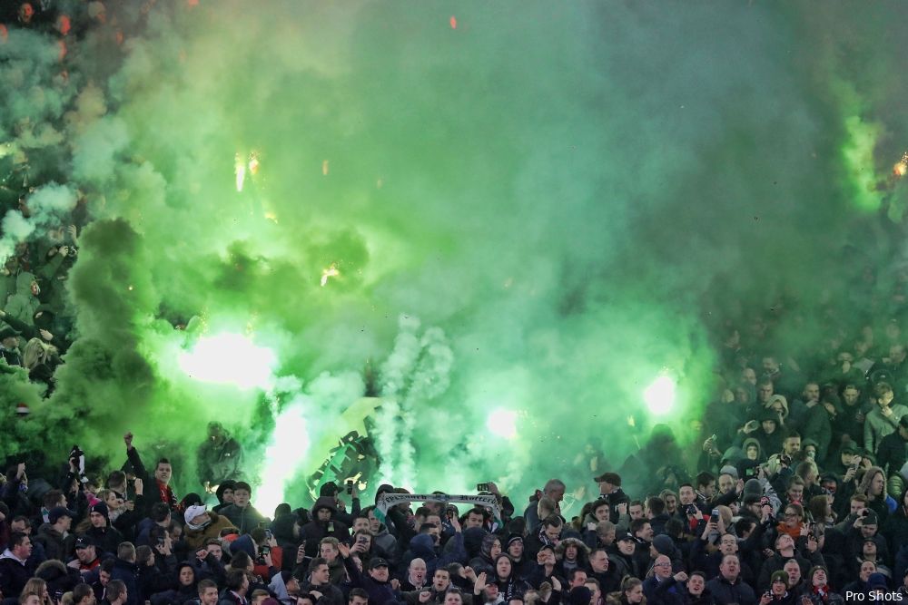 Standpunt Feyenoord inzake uitsupporters Klassieker