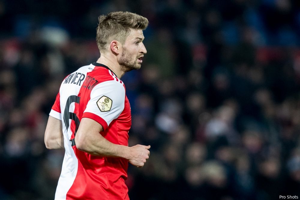 Feyenoord houdt vast aan Van der Heijden in defensie