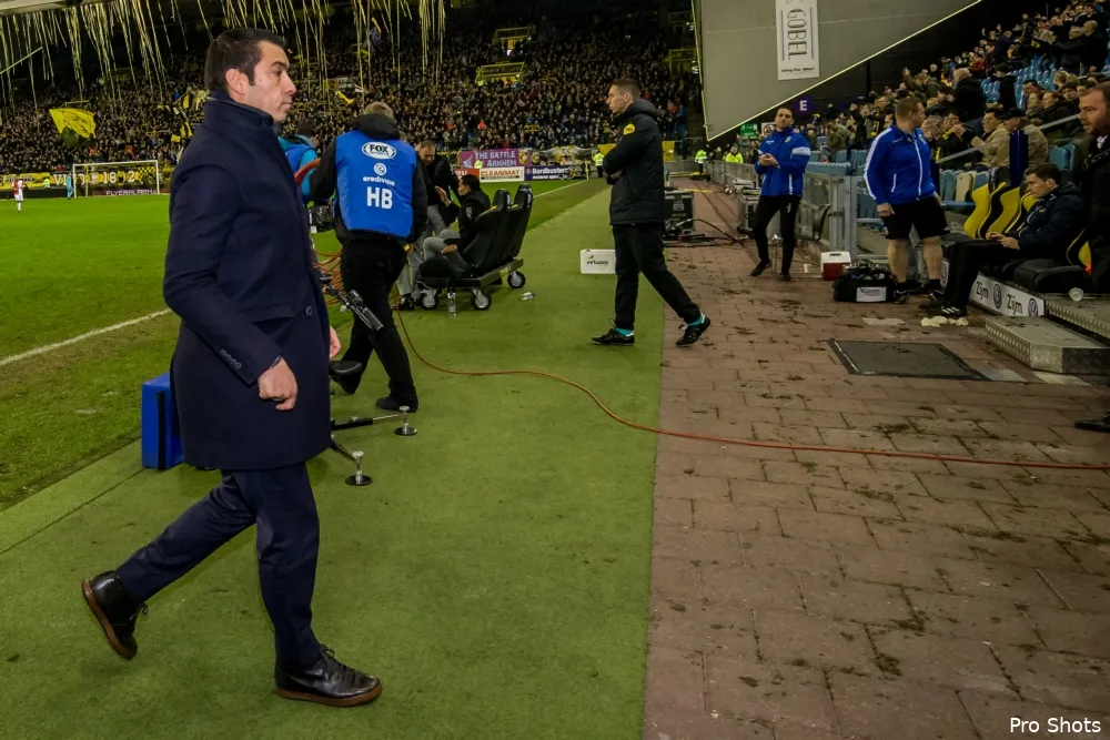 Van Bronckhorst: ''Zaak om vierde plek vast te houden''