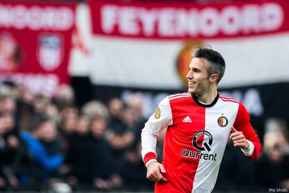 Van Persie: ''Trainingen bij Feyenoord zijn serieus van hoog niveau''