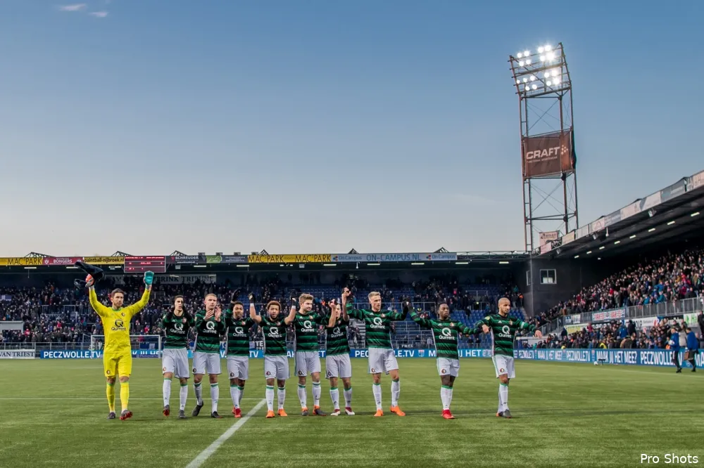 Samenvatting PEC Zwolle - Feyenoord