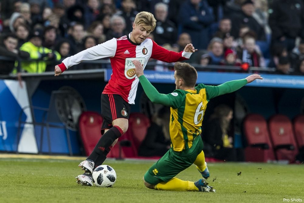 'Feyenoord gaat Emil Hansson verhuren'