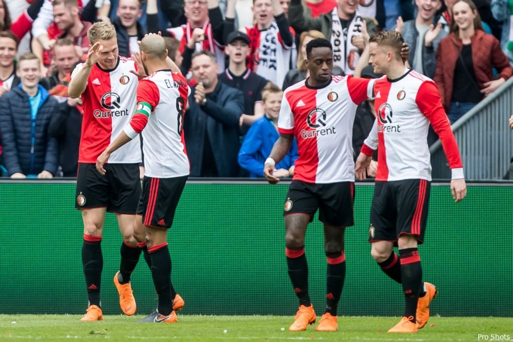 Voorspel de eindstand en ruststand van Feyenoord - Sparta