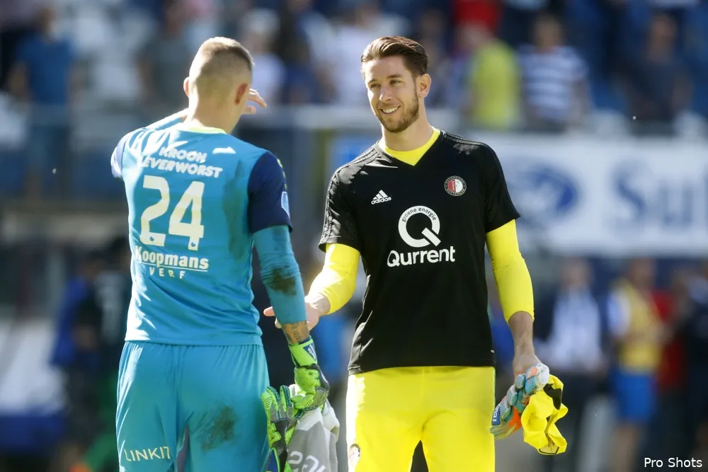 Brad Jones meldt zich weer bij Feyenoord