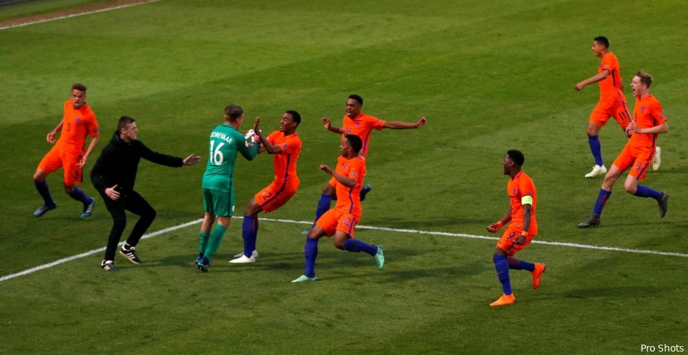 Oranje O17 bereikt finale jeugd-EK; Koorevaar belangrijk