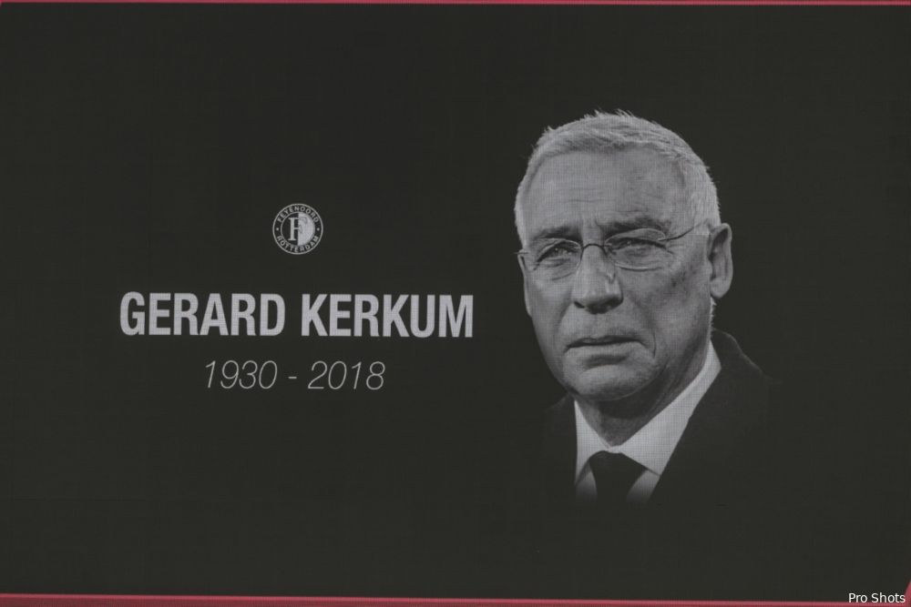 Feyenoord richt condoleanceregister in voor Gerard Kerkum