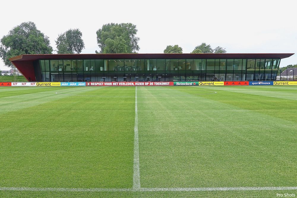 Trainingsschema Feyenoord op weg naar Groningen-uit