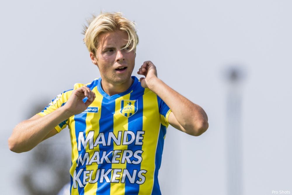 Verhuurde Hansson scoort bij debuut voor RKC Waalwijk