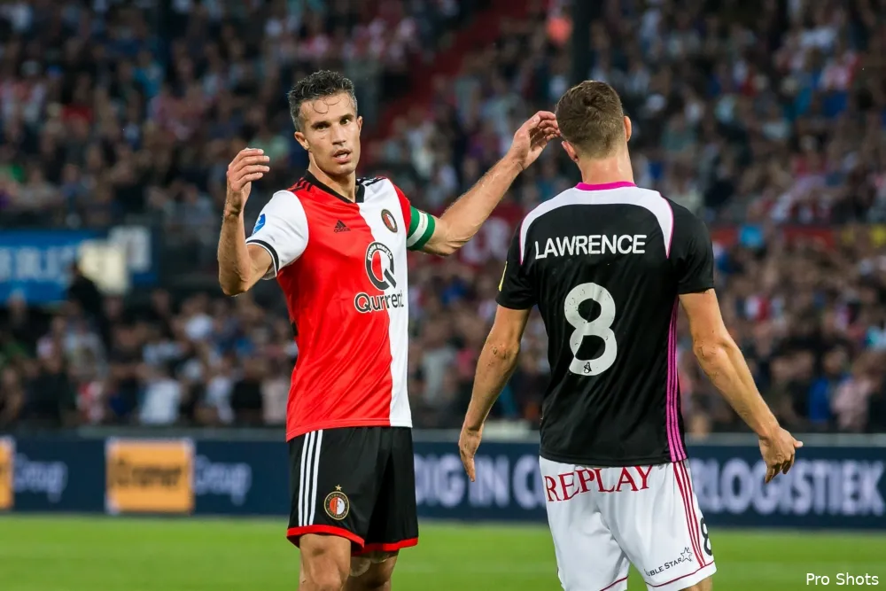 Vizier Van Persie niet op scherp: ''Daar baal ik wel van''