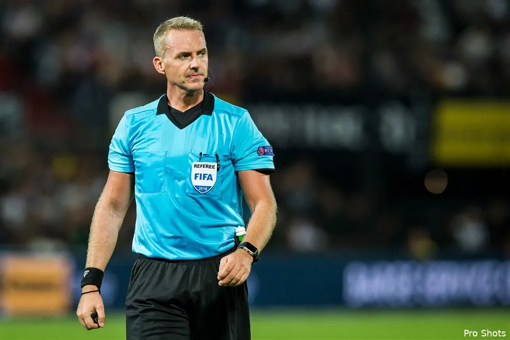 Jakob Kehlet fluit Young Boys - Feyenoord