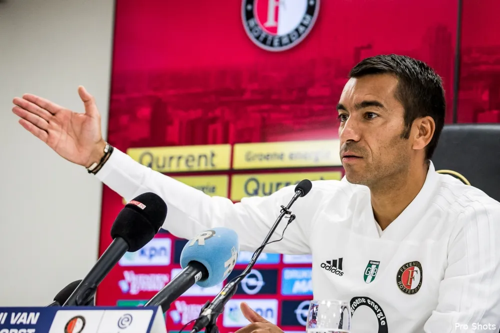 Van Bronckhorst: ''In de laatste fase gebeurt het niet''
