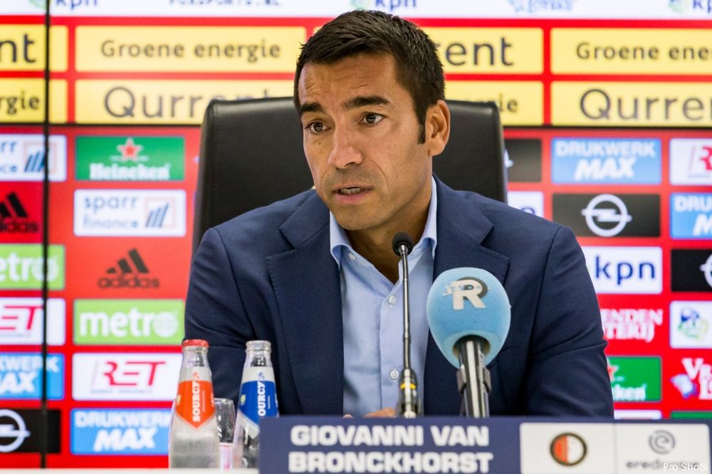 Van Bronckhorst: ''Geen transfers meer bij Feyenoord''