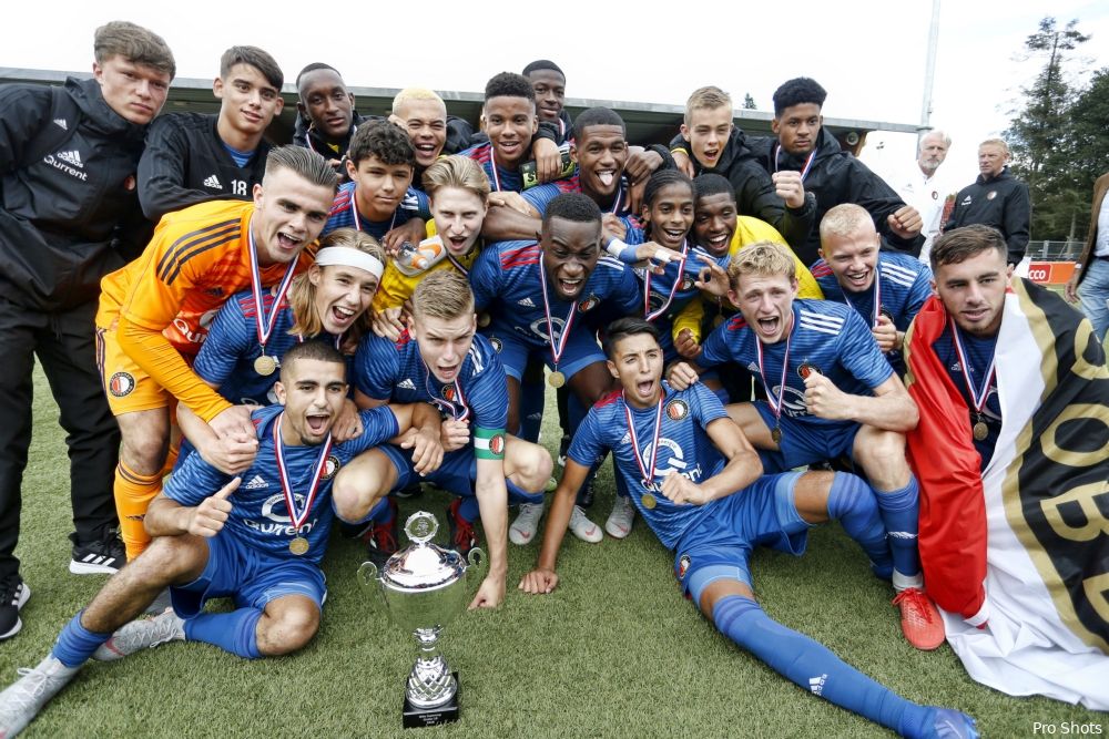Feyenoord O19 wint Supercup na winst op PSV