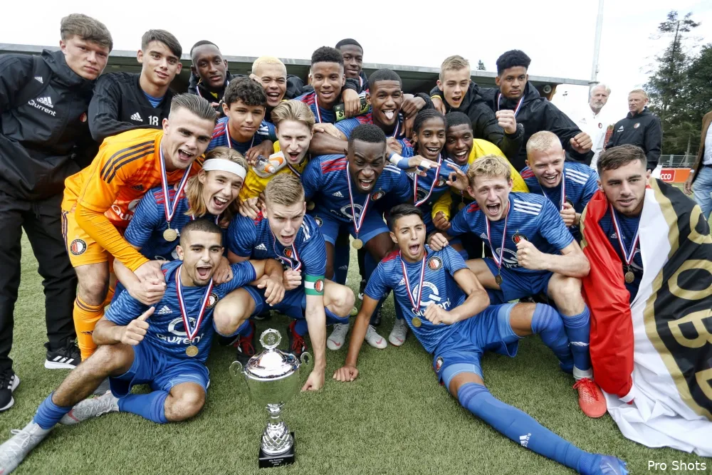 Feyenoord O19 wint Supercup na winst op PSV