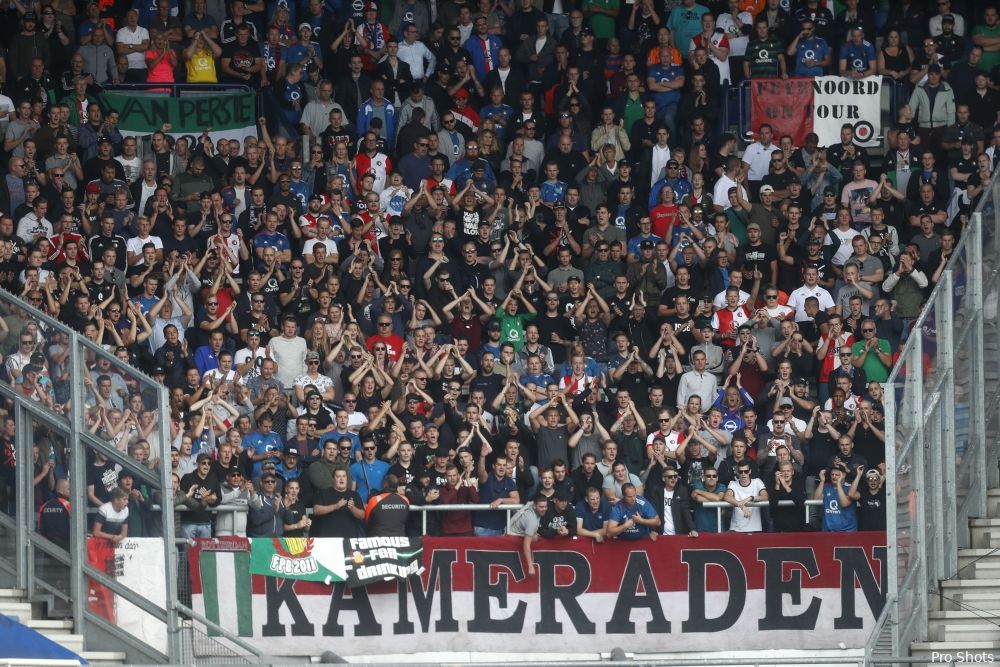 Feyenoord-directie houdt uitsupporters bij Klassieker tegen