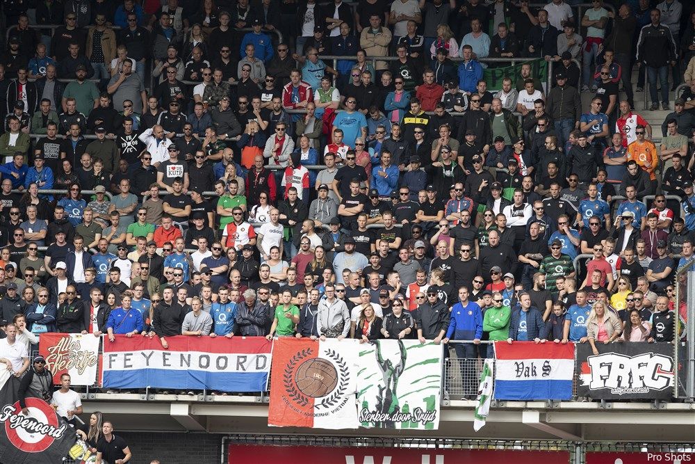 ''Feyenoord moet gebaar maken naar uitsupporters''