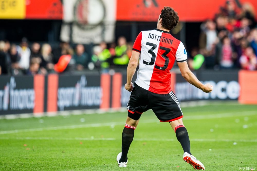 Eredivisie: Feyenoord blijft derde na overwinning in De Kuip