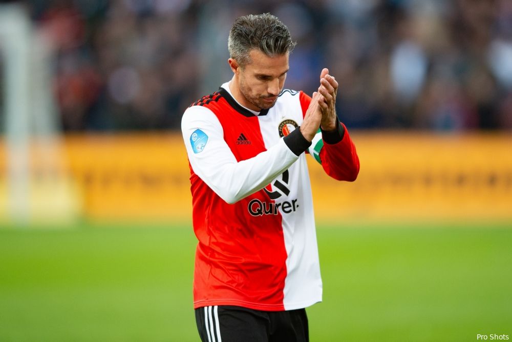 Van Persie ontbreekt op dinsdagtraining Feyenoord