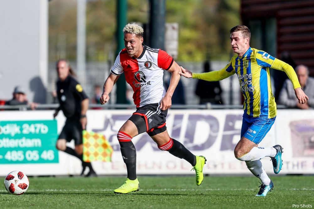 Jong Feyenoord boekt eerste uitzege in Limburg