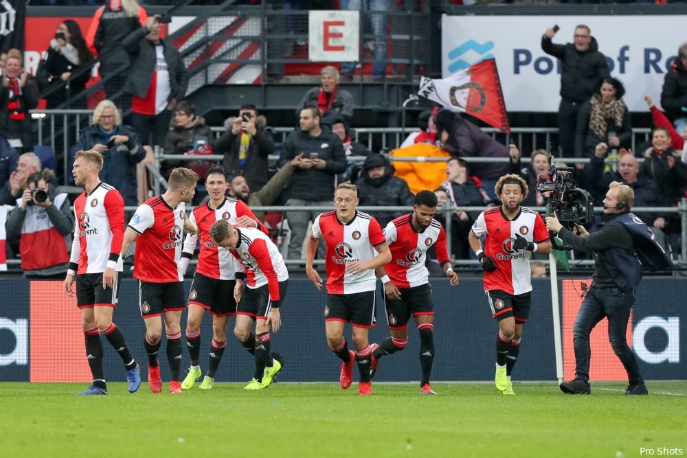 Feyenoord met 29 spelers op trainingskamp