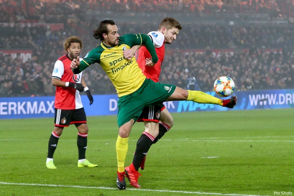 Belabberd Feyenoord ten onder tegen Fortuna Sittard