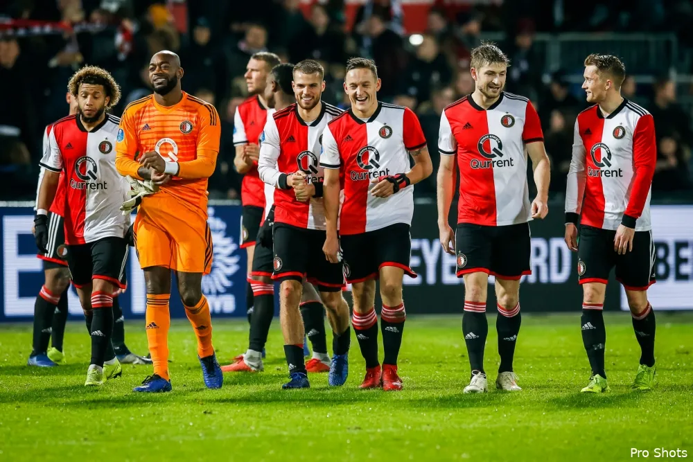 Vermoedelijke opstelling: Van Persie, Bijlow en Clasie