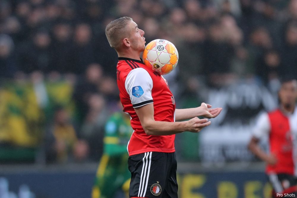 ''Ik wil succesvol zijn bij Feyenoord voordat ik afscheid neem''