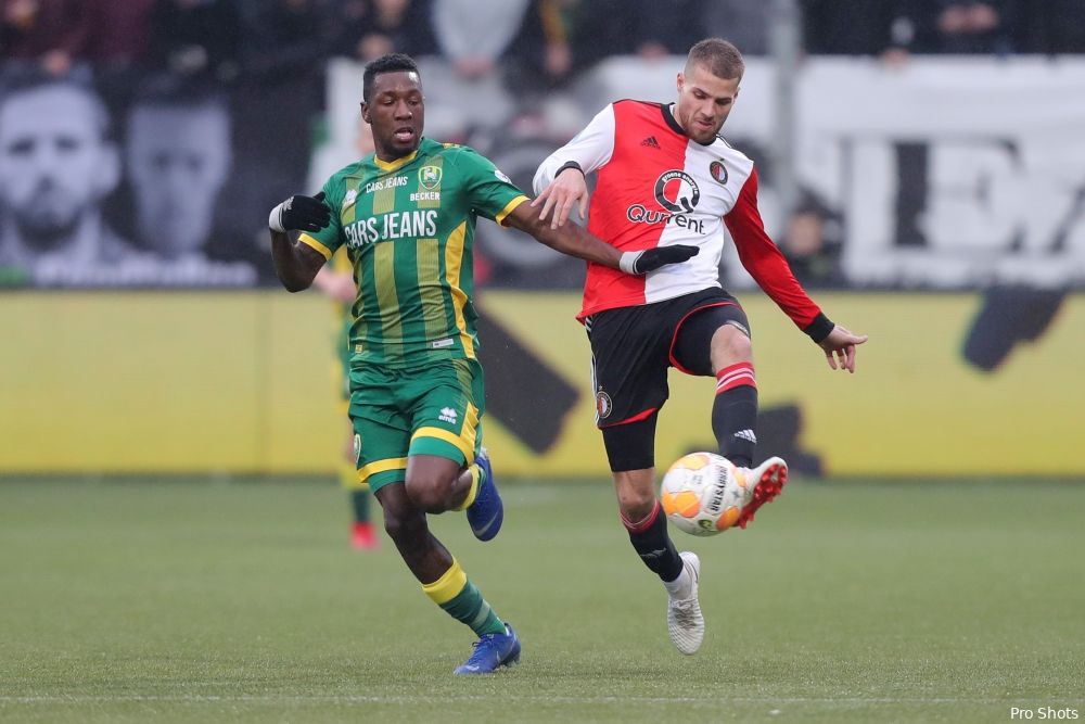 Feyenoord overtuigt opnieuw niet en speelt gelijk tegen ADO