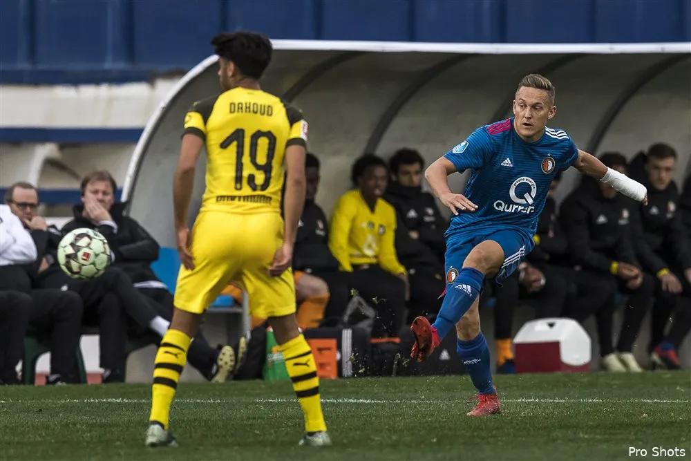 Borussia Dortmund in Marbella te sterk voor Feyenoord