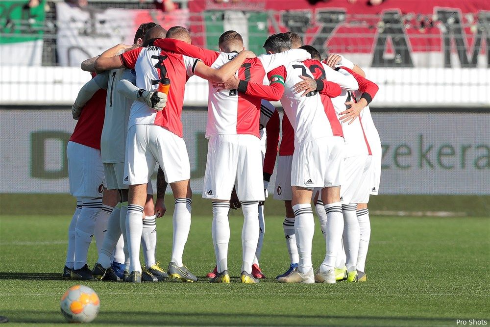 Feyenoord oefent woensdag tegen Excelsior