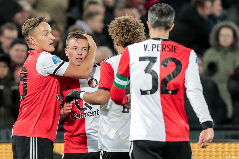 Eredivisie: Gat Feyenoord en AZ blijft vijf punten