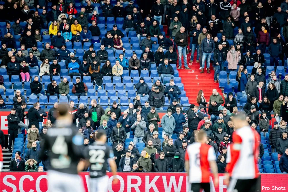 ''Ik heb in jaren De Kuip niet zo leeg gezien''