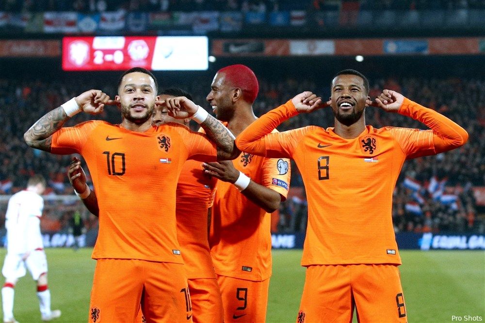 Feyenoorders blijven op de bank tijdens overwinning Oranje