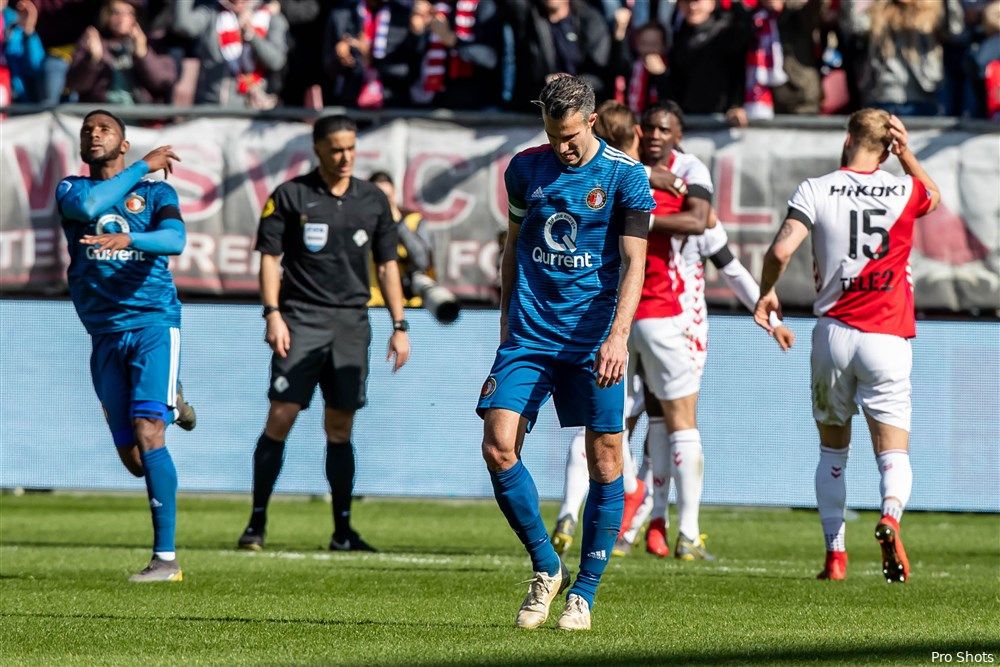 Eredivisie: Feyenoord raakt plek 3 kwijt