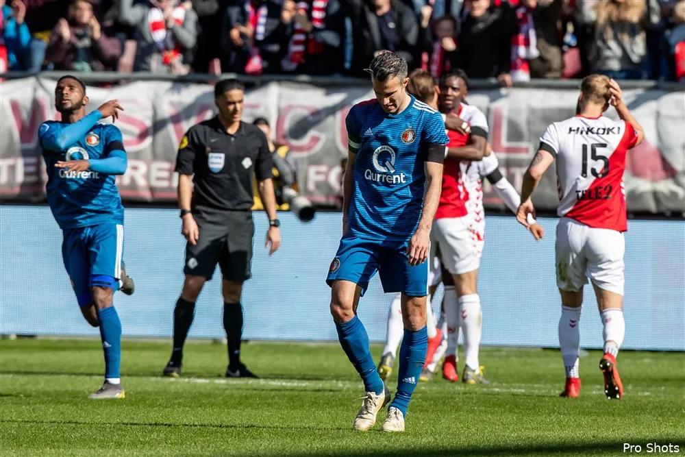 Eredivisie: Feyenoord raakt plek 3 kwijt